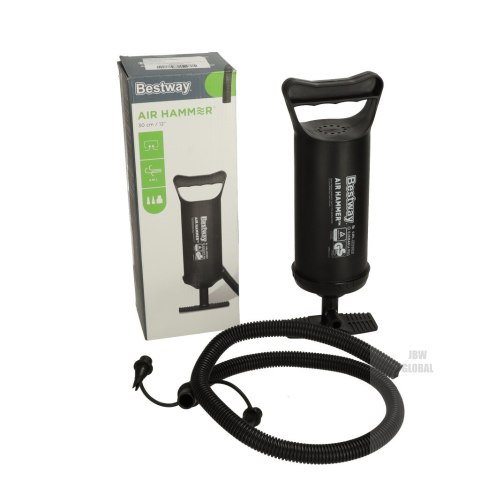 BESTWAY 62002 Pompka ręczna tłokowa 30cm BESTWAY 62002 Pompka ręczna tłokowa 30cm