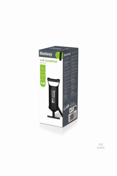 BESTWAY 62002 Pompka ręczna tłokowa 30cm BESTWAY 62002 Pompka ręczna tłokowa 30cm