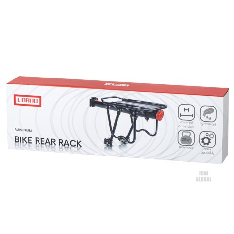 L-BRNO Bagażnik rowerowy tylny aluminium uniwersalny L-BRNO Bagażnik rowerowy tylny aluminium uniwersalny