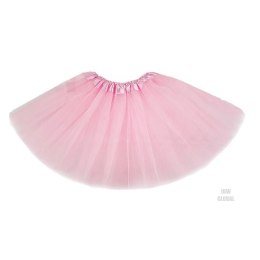 Spódniczka tiulowa tutu kostium strój karnawałowy przebranie różowa