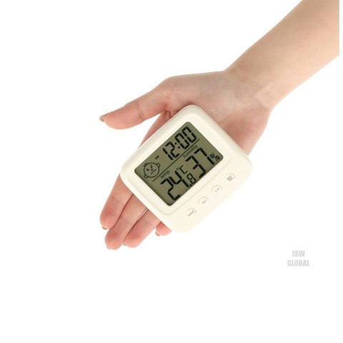 Higrometr zegar termometr pokojowy wilgotnościomierz LCD Higrometr zegar termometr pokojowy wilgotnościomierz LCD