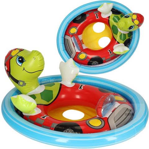 INTEX 59570 Kółko do pływania dla dzieci z siedziskiem żółw max23kg 3-4lata INTEX 59570 Kółko do pływania dla dzieci z siedziskiem żółw max23kg 3-4lata
