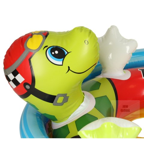 INTEX 59570 Kółko do pływania dla dzieci z siedziskiem żółw max23kg 3-4lata INTEX 59570 Kółko do pływania dla dzieci z siedziskiem żółw max23kg 3-4lata