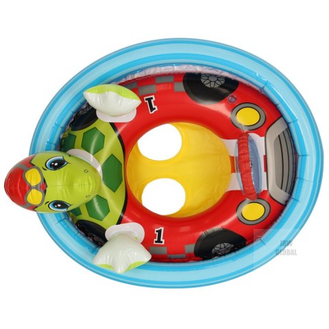 INTEX 59570 Kółko do pływania dla dzieci z siedziskiem żółw max23kg 3-4lata INTEX 59570 Kółko do pływania dla dzieci z siedziskiem żółw max23kg 3-4lata