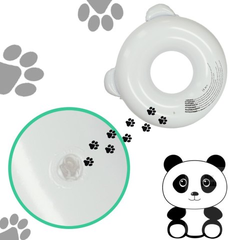 Koło do pływania dmuchane panda 80cm max 60kg Koło do pływania dmuchane panda 80cm max 60kg