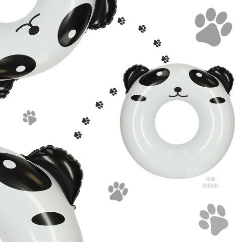 Koło do pływania dmuchane panda 80cm max 60kg Koło do pływania dmuchane panda 80cm max 60kg