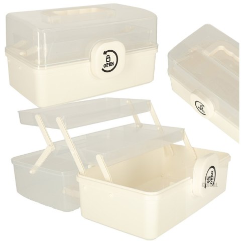 Organizer pojemnik na lekarstwa leki apteczka przechowywania leków 29x16x15cm Organizer pojemnik na lekarstwa leki apteczka przechowywania leków 29x16x15cm