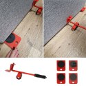 Rolki do transportu zestaw do przesuwania mebli 150kg 5w1
