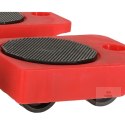 Rolki do transportu zestaw do przesuwania mebli 150kg 5w1