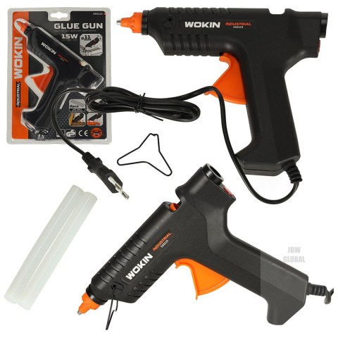 WOKIN Pistolet do kleju klejenia na gorąco 15W + wkłady 11,2mm WOKIN Pistolet do kleju klejenia na gorąco 15W + wkłady 11,2mm