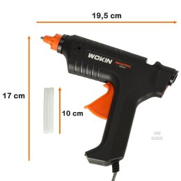 WOKIN Pistolet do kleju klejenia na gorąco 15W + wkłady 11,2mm