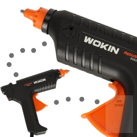 WOKIN Pistolet do kleju klejenia na gorąco 15W + wkłady 11,2mm WOKIN Pistolet do kleju klejenia na gorąco 15W + wkłady 11,2mm