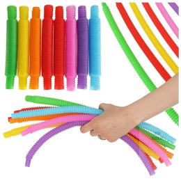 Rurki rury sensoryczne rozciągane tuby edukacyjne montessori 8 sztuk