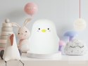 Lampka nocna dla dzieci silikonowa LED biała pingwinek