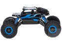 Samochód zdalnie sterowany na pilota RC Rock Crawler HB 2,4GHz 1:18 niebieski