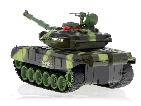 Czołg zdalnie sterowany na pilota RC War Tank 9993 2.4 GHz kamuflaż leśny Czołg zdalnie sterowany na pilota RC War Tank 9993 2.4 GHz kamuflaż leśny