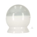 Lampka nocna projektor gwiazd 2w1 USB biała