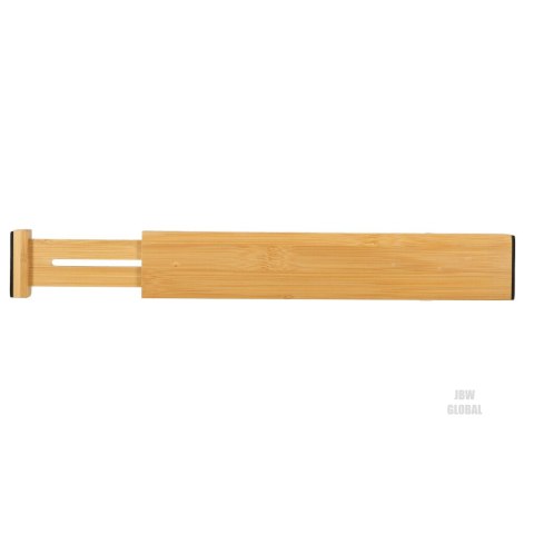 Organizer do szuflady regulowany separator bambusowy 43x6x1,5cm 1 sztuka Organizer do szuflady regulowany separator bambusowy 43x6x1,5cm 1 sztuka