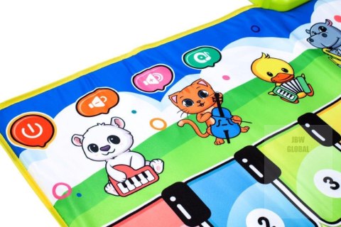 Mata muzyczna interaktywna pianinko z nagrywaniem Mata muzyczna interaktywna pianinko z nagrywaniem