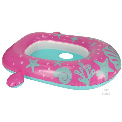 BESTWAY 34091 Kółko do pływania dla niemowląt koło pontonik dla dzieci dmuchany z siedziskiem z daszkiem różowy 1-2lata 18kg BESTWAY 34091 Kółko do pływania dla niemowląt koło pontonik dla dzieci dmuchany z siedziskiem z daszkiem różowy 1-2lata 18kg