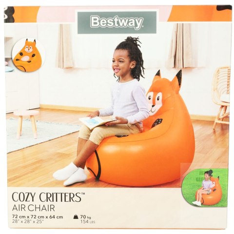 BESTWAY 75116 Fotel dmuchany puf lis 70kg BESTWAY 75116 Fotel dmuchany puf lis 70kg