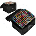 Markery dwustronne alkoholowe w etui 120 + podstawka