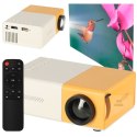 Mini projektor przenośny LED TFT LCD 1920x1080 24-60" USB HDMI 12V