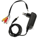 Mini projektor przenośny LED TFT LCD 1920x1080 24-60" USB HDMI 12V
