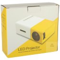 Mini projektor przenośny LED TFT LCD 1920x1080 24-60" USB HDMI 12V