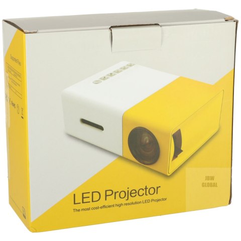 Mini projektor przenośny LED TFT LCD 1920x1080 24-60" USB HDMI 12V Mini projektor przenośny LED TFT LCD 1920x1080 24-60" USB HDMI 12V
