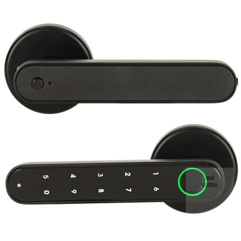 Zamek elektroniczny do drzwi klamka na kod odcisk palca bluetooth Zamek elektroniczny do drzwi klamka na kod odcisk palca bluetooth