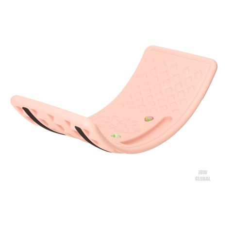Deska do balansowania bujak dla dzieci 67x29 cm antypoślizgowa różowa Deska do balansowania bujak dla dzieci 67x29 cm antypoślizgowa różowa