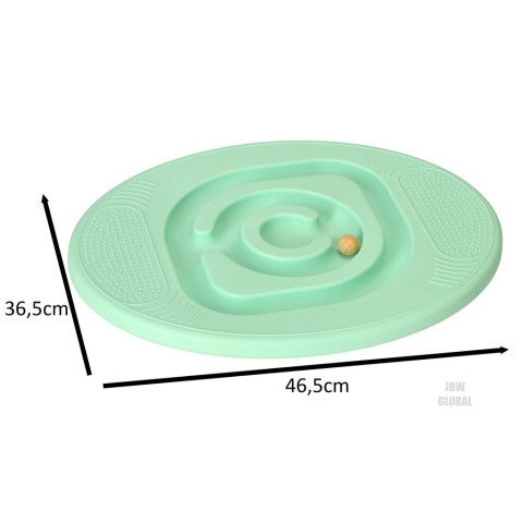 Równoważnia do balansowania deska z labiryntem dla dzieci miętowa Równoważnia do balansowania deska z labiryntem dla dzieci miętowa