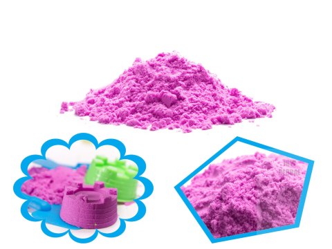 Piasek kinetyczny 1kg w woreczku fioletowy Piasek kinetyczny 1kg w woreczku fioletowy