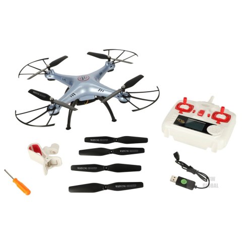Dron RC Syma X5HW kamera FPV WiFi 2,4GHz niebieski Dron RC Syma X5HW kamera FPV WiFi 2,4GHz niebieski