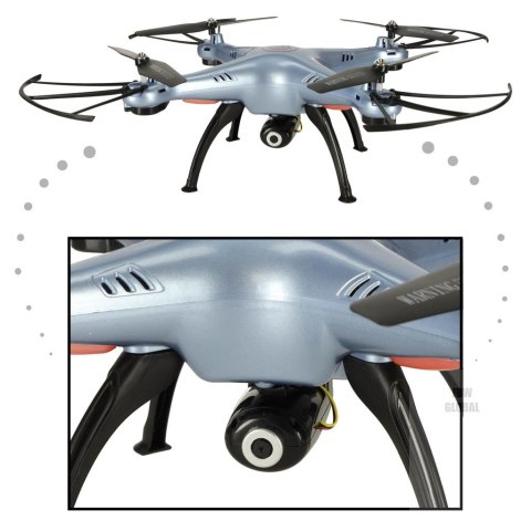Dron RC Syma X5HW kamera FPV WiFi 2,4GHz niebieski Dron RC Syma X5HW kamera FPV WiFi 2,4GHz niebieski