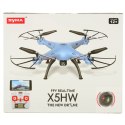 Dron RC Syma X5HW kamera FPV WiFi 2,4GHz niebieski