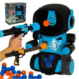 Gra zręcznościowa robot strzelanie do celu gra + 2x pistolet + kulki