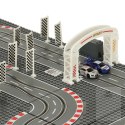 Tor samochodowy wyścigowy policyjny elektryczny + 2 auta klocki konstrukcyjne GD-02