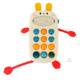 Zabawka sensoryczna gryzak dla niemowląt telefon Bibi-inn