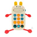 Zabawka sensoryczna gryzak dla niemowląt telefon Bibi-inn