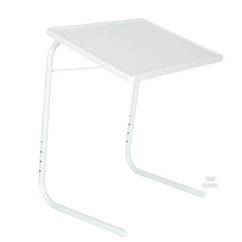 Stolik boczny pod laptopa składany 52 x 40 cm biały Stolik boczny pod laptopa składany 52 x 40 cm biały