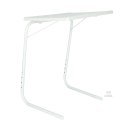 Stolik boczny pod laptopa składany 52 x 40 cm biały