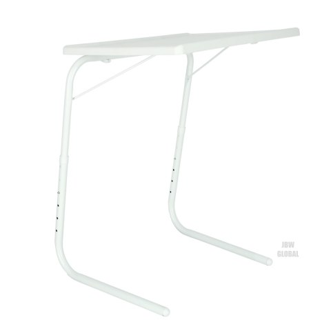 Stolik boczny pod laptopa składany 52 x 40 cm biały Stolik boczny pod laptopa składany 52 x 40 cm biały
