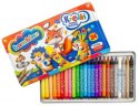 Kredki w metalowym pudełku 24 kolory + temperówka BAMBINO Kredki w metalowym pudełku 24 kolory + temperówka BAMBINO
