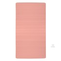 Mata do ćwiczeń jogi gruba 185x80x1,5 cm różowa