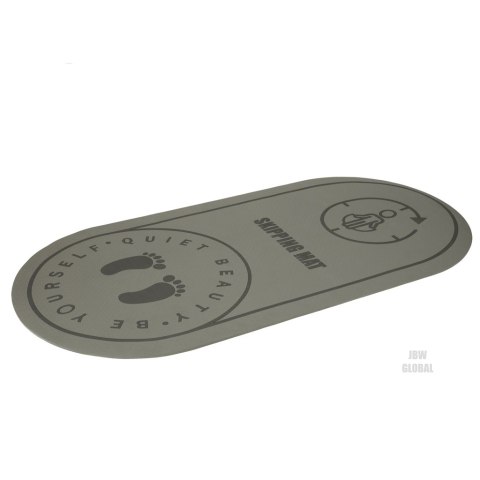 Mata do ćwiczeń jogi skakania na skakance wygłuszająca antypoślizgowa 127x63x0,6 cm czarna Mata do ćwiczeń jogi skakania na skakance wygłuszająca antypoślizgowa 127x63x0,6 cm czarna