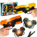 Paintball laserowy pistolet x 2 z tarczą x 2 na podczerwień