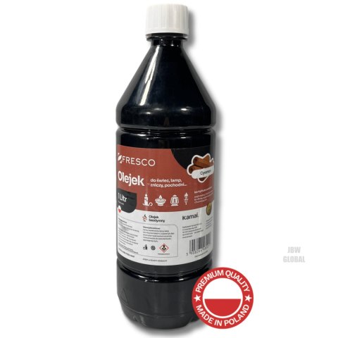 Paliwo olej do lamp, pochodni i świec 1,0L CYNAMON AiG Paliwo olej do lamp, pochodni i świec 1,0L CYNAMON AiG
