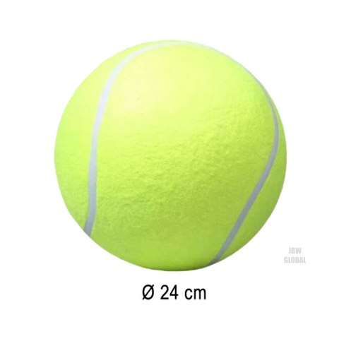 Zabawka dla psa piłka tenisowa gigant XXL 24cm Zabawka dla psa piłka tenisowa gigant XXL 24cm
